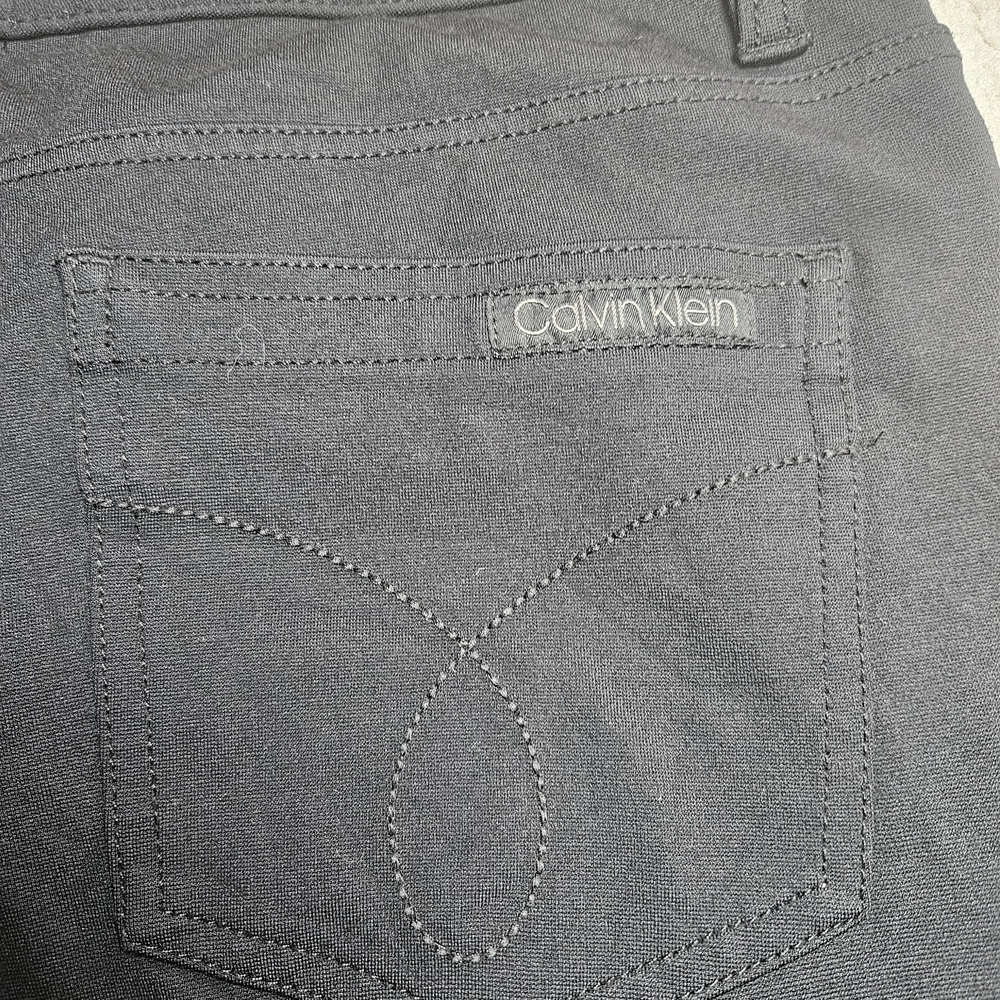 Calvin Klein Jeans Black Denim with Branded Metal Button - Picture 9 of 9